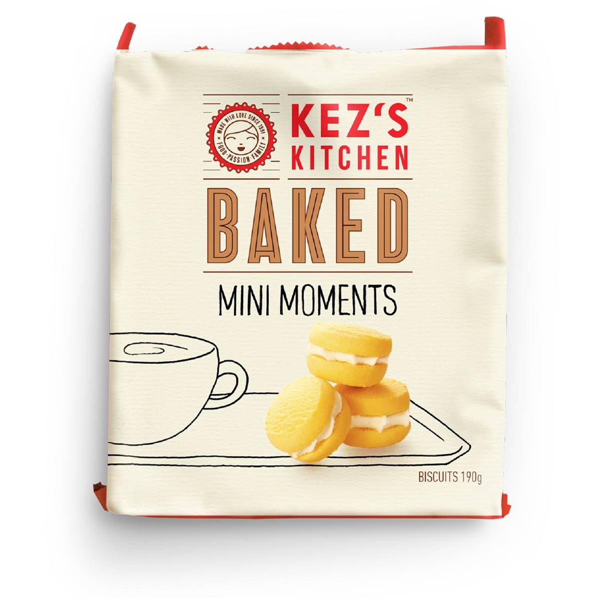 Kez's Kitchen Baked Mini Moments 190g Woolworths