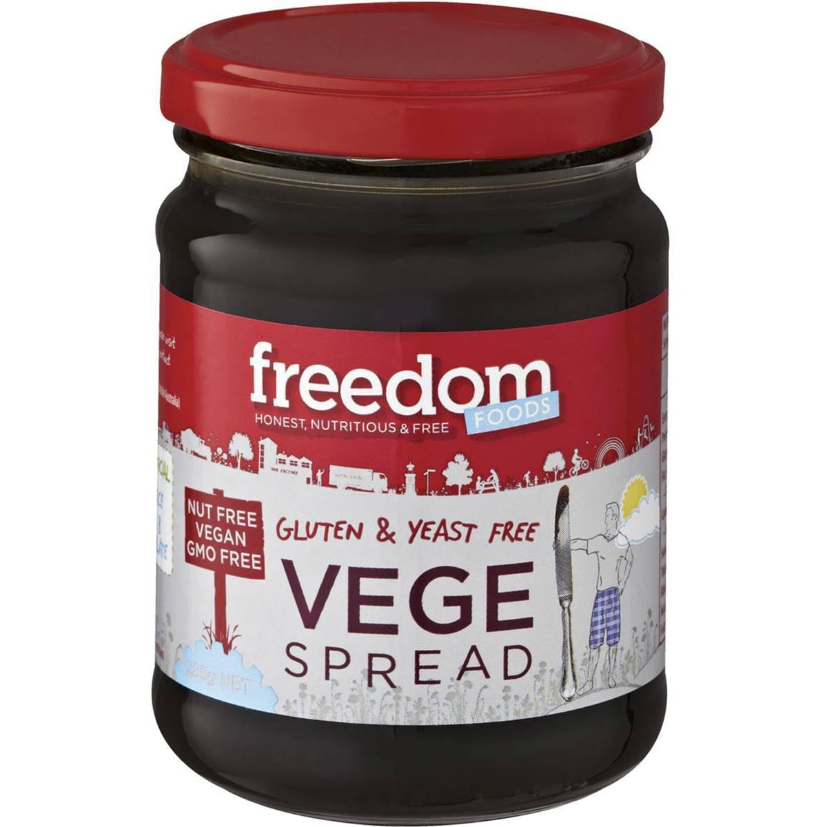Freedom Foods Spreads Vege Spread Gluten Free 285g Woolworths