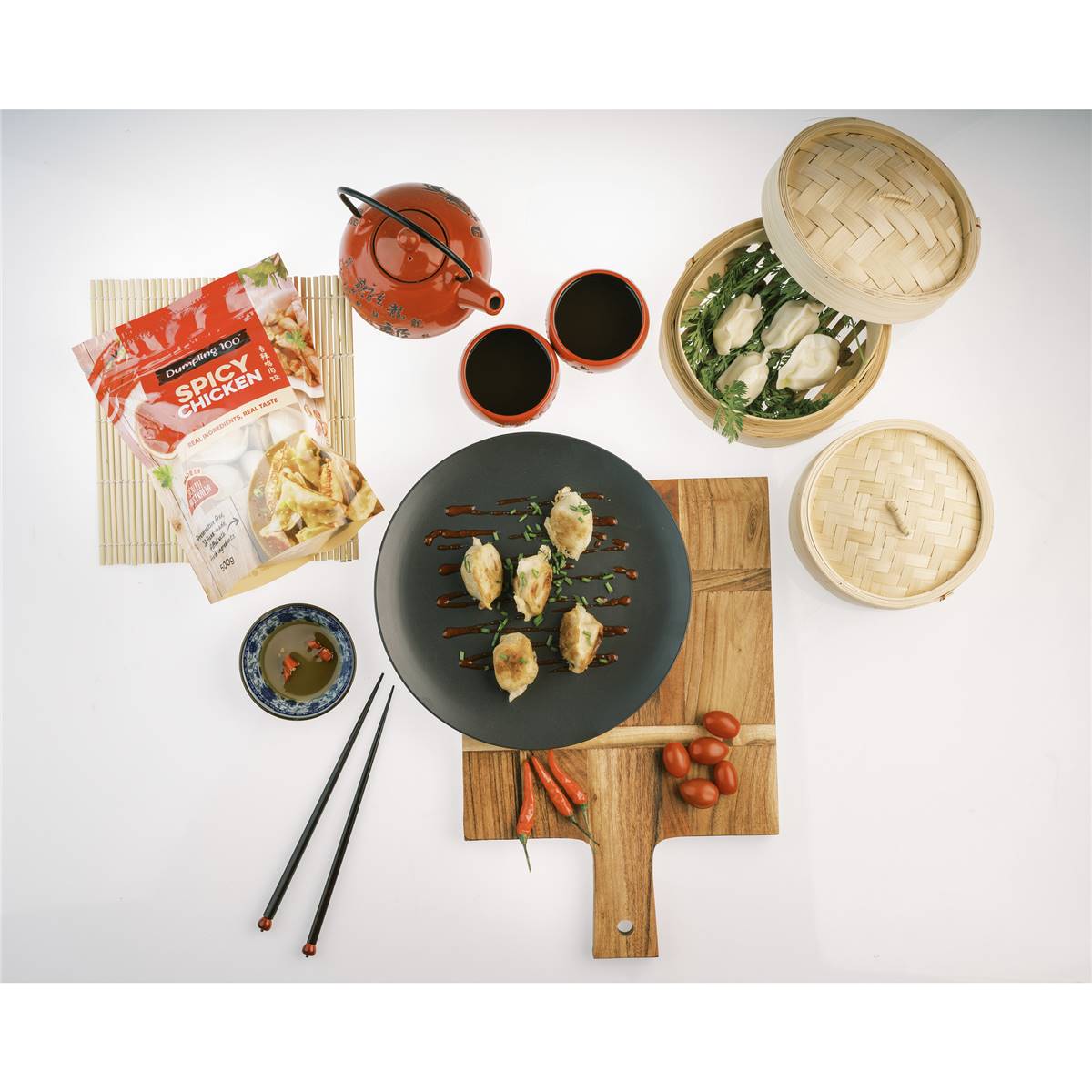 Dumpling 100 Spicy Chicken Dumplings 500g Woolworths