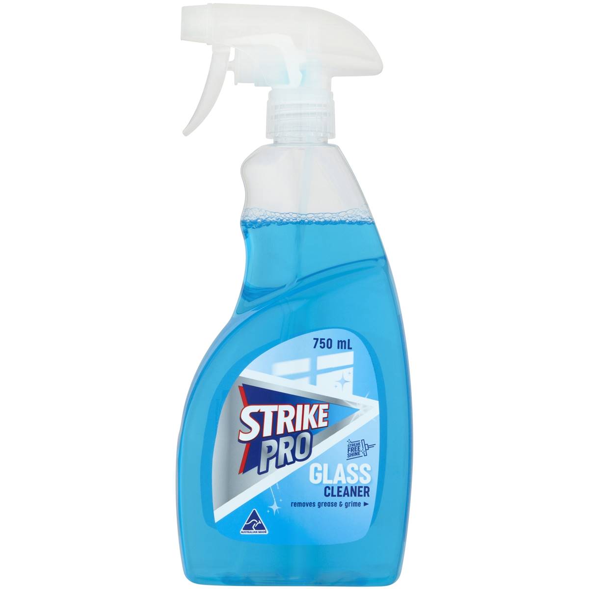 Strike Pro Glass Cleaner Spray Removes Grease And Grime 750ml Woolworths 9477