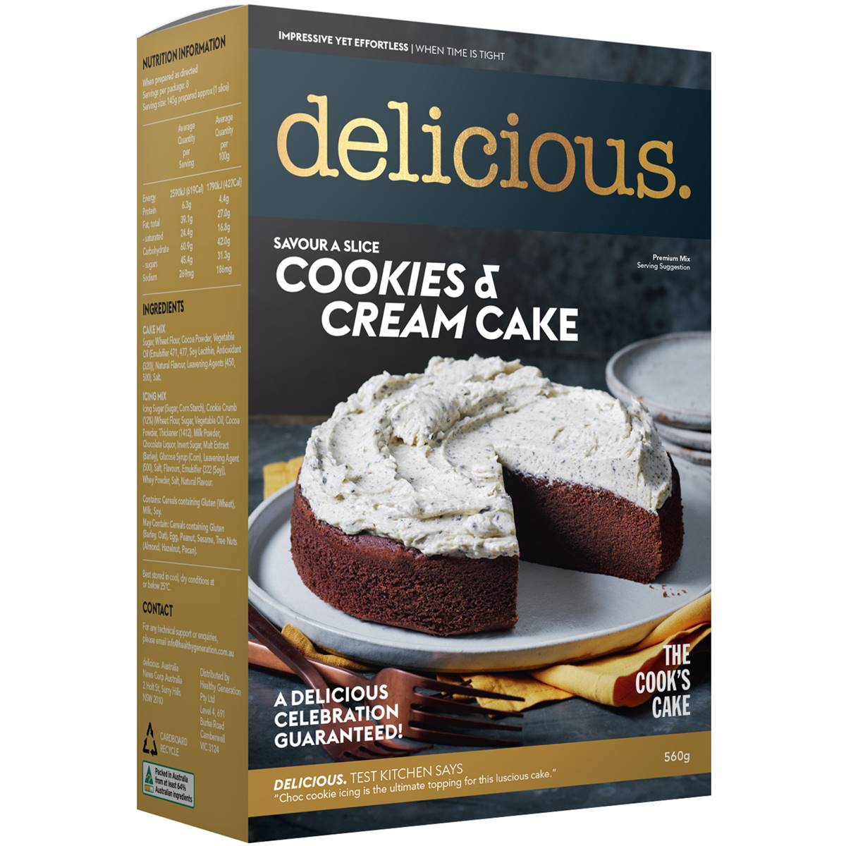 Woolworths cake deals mix