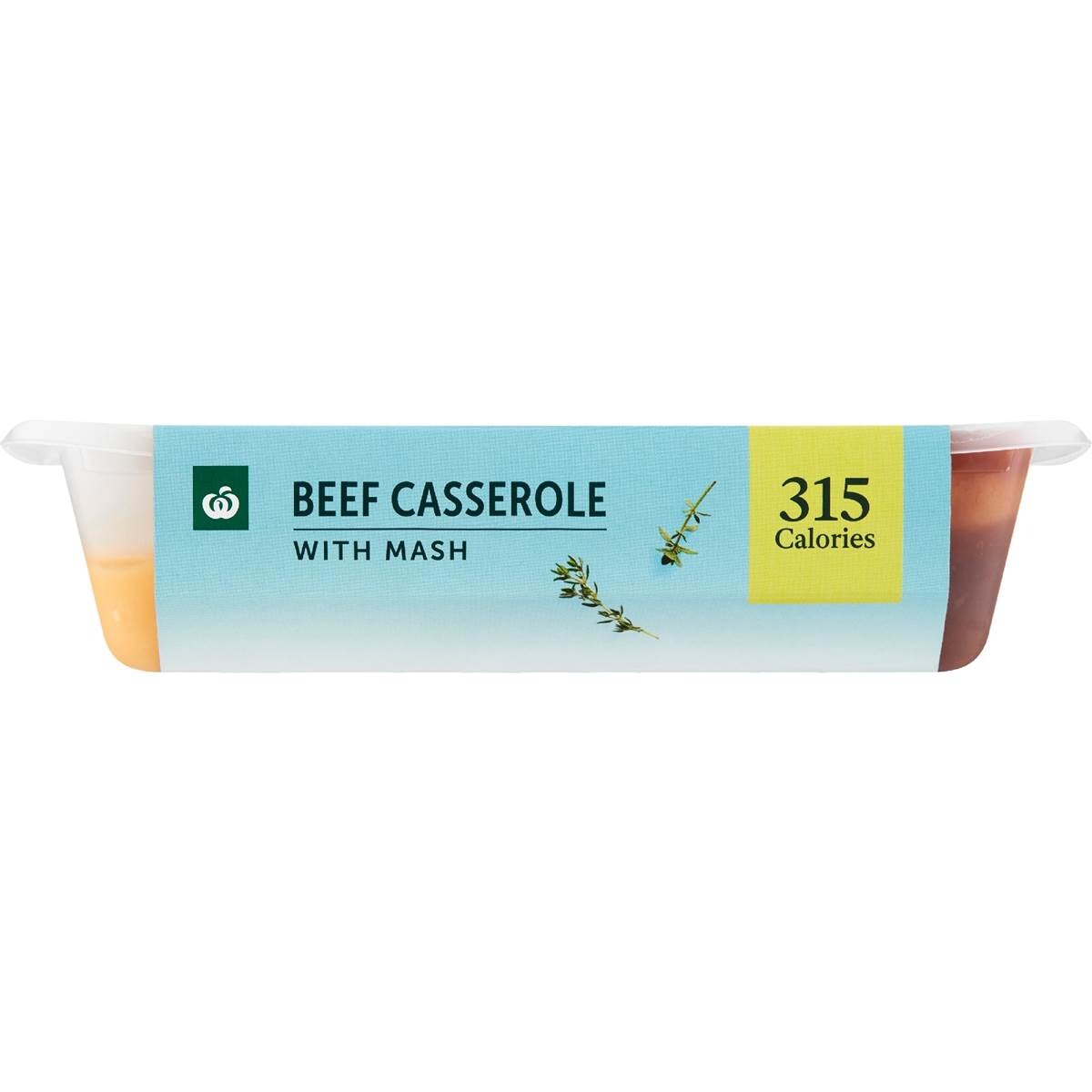 Woolworths Calorie Controlled Beef Casserole With Mash 350g Woolworths