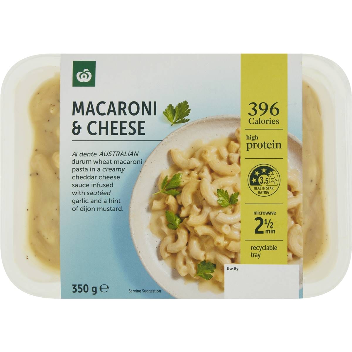 Woolworths Calorie Controlled Macaroni & Cheese 350g Woolworths