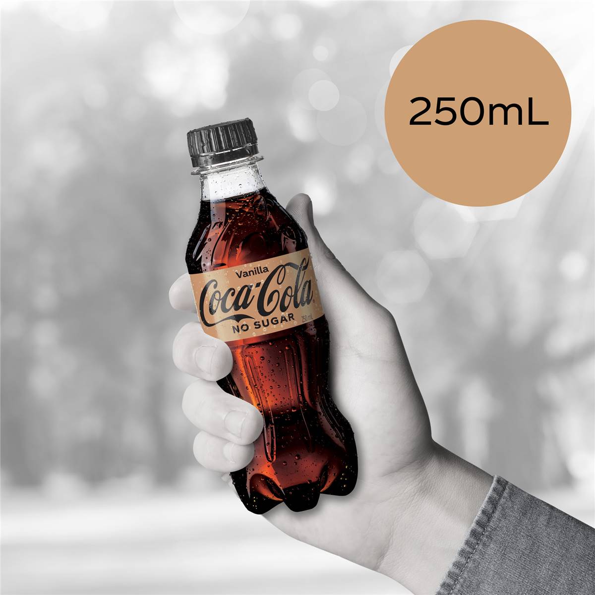 Cocacola Vanilla No Sugar Bottles 250ml X 16 Pack Woolworths