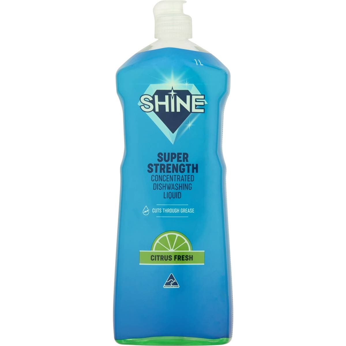 Shine Super Strength Dishwashing Liquid Citrus Fresh 1l Woolworths