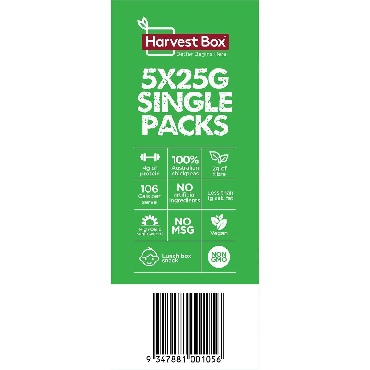 Harvest Box Chickpea Crisp Chicken 5 Pack Woolworths