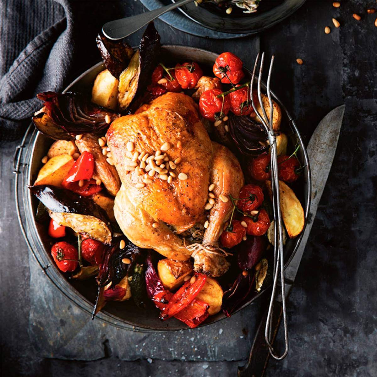 Macro Whole Chicken Free Range 1.15kg - 2.25kg | Woolworths