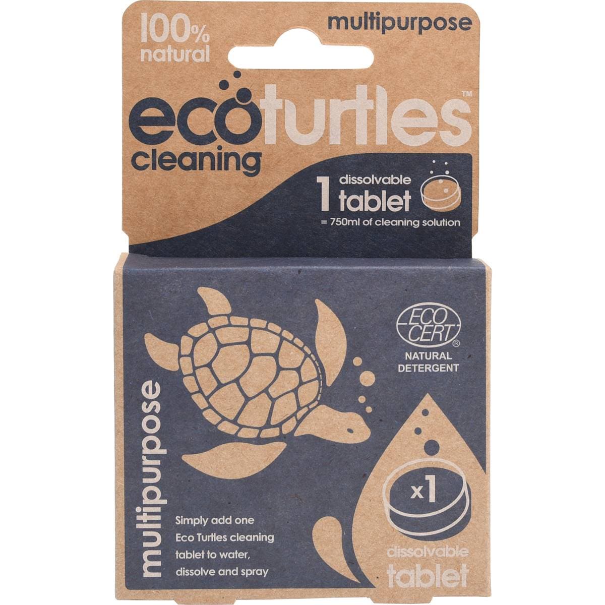 Eco Turtles Multipurpose Cleaning Tablet 5g Woolworths