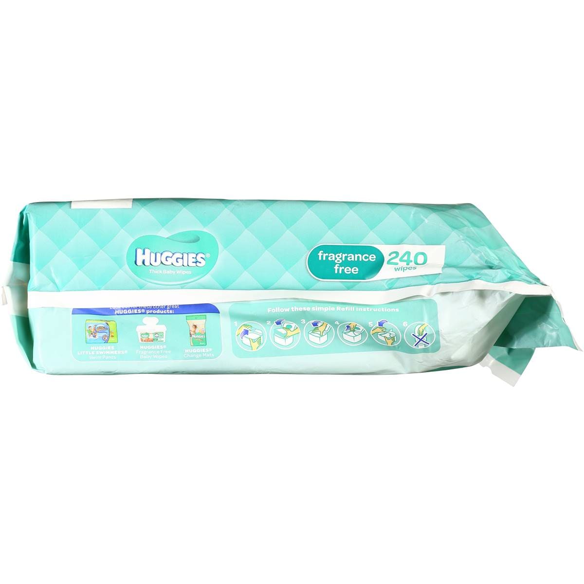 Huggies Baby Wipes Fragrance Free 240pk Woolworths