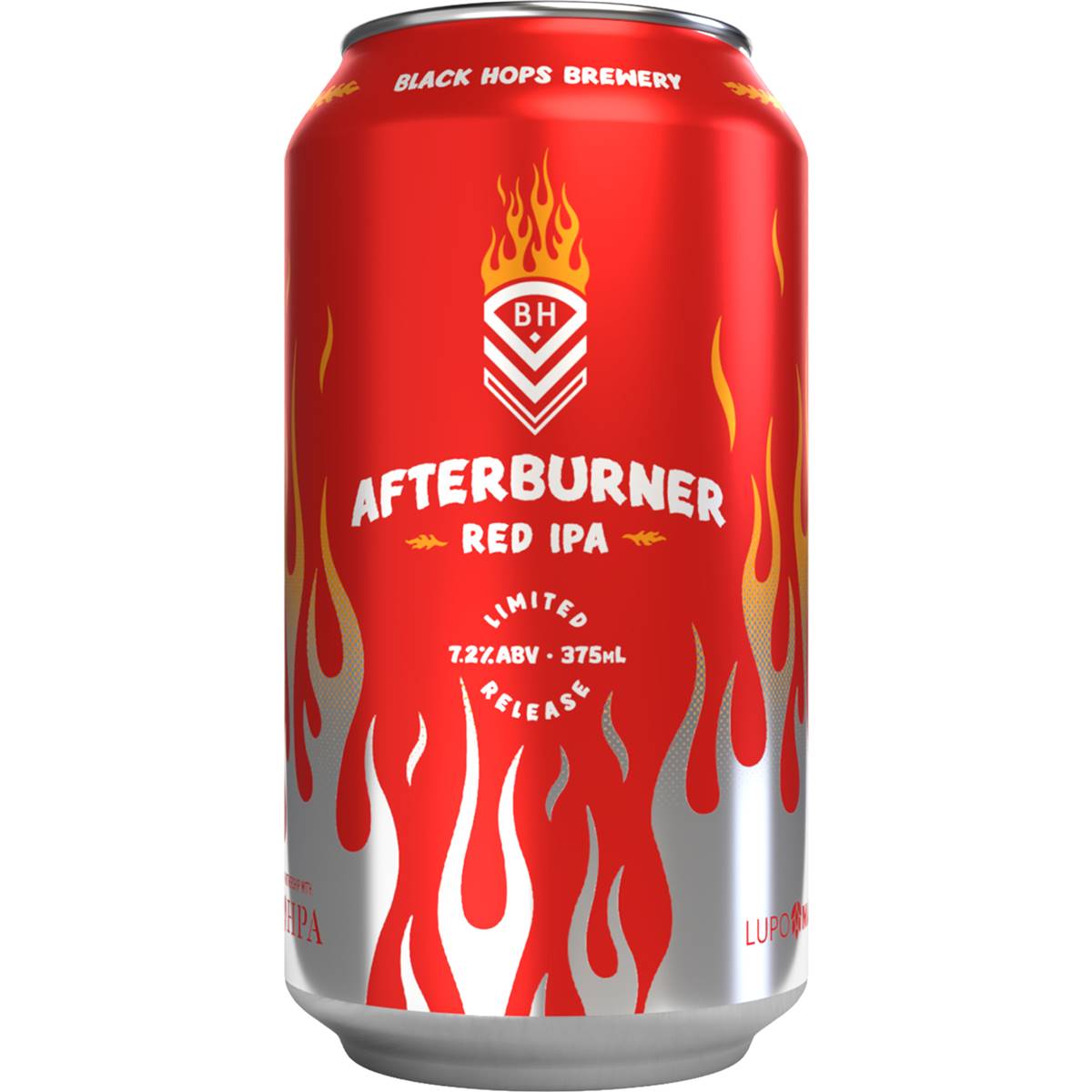 Black Hops Brewery Afterburner Red Indian Pale Ale Can 375ml Woolworths