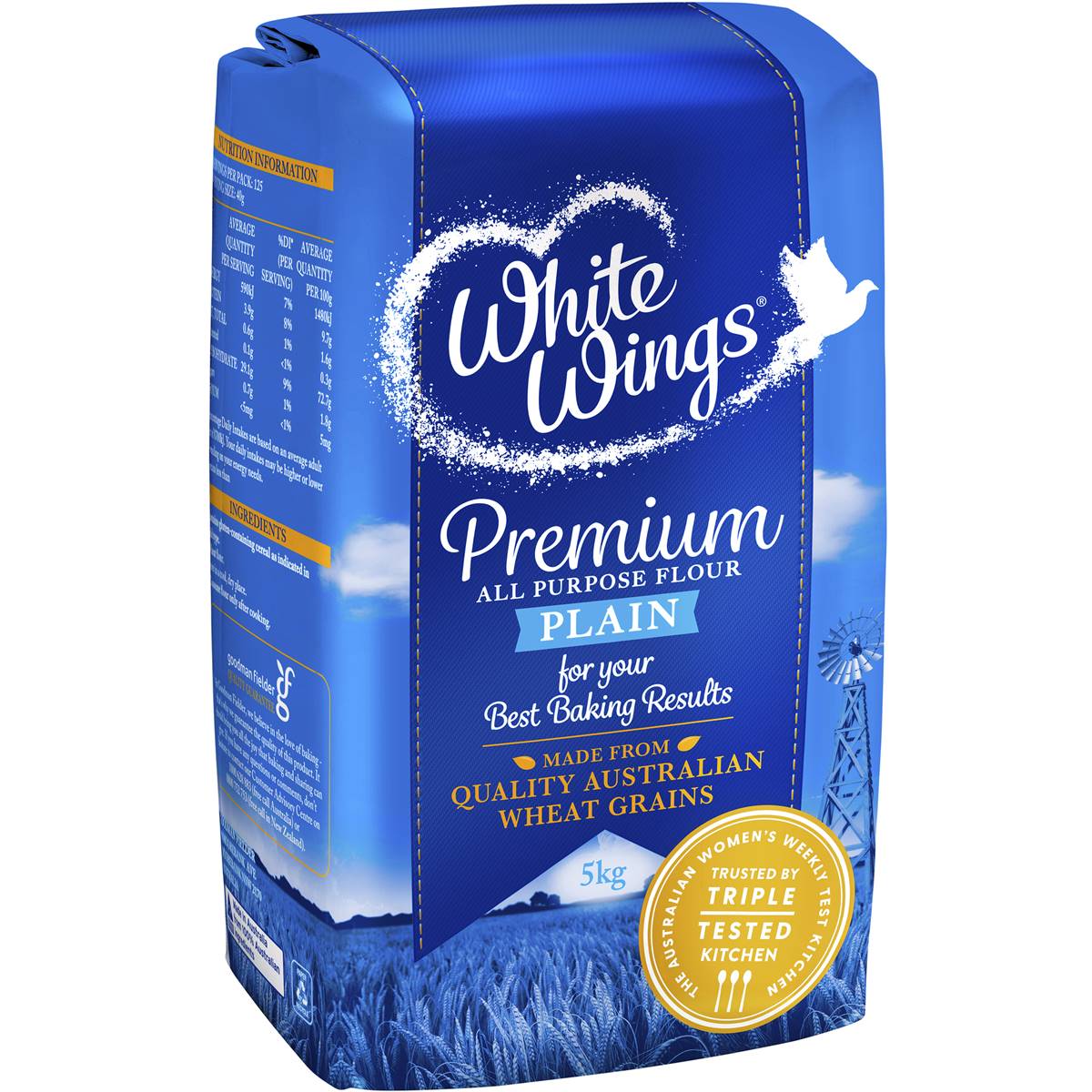 White Wings Plain Flour 5kg | Woolworths