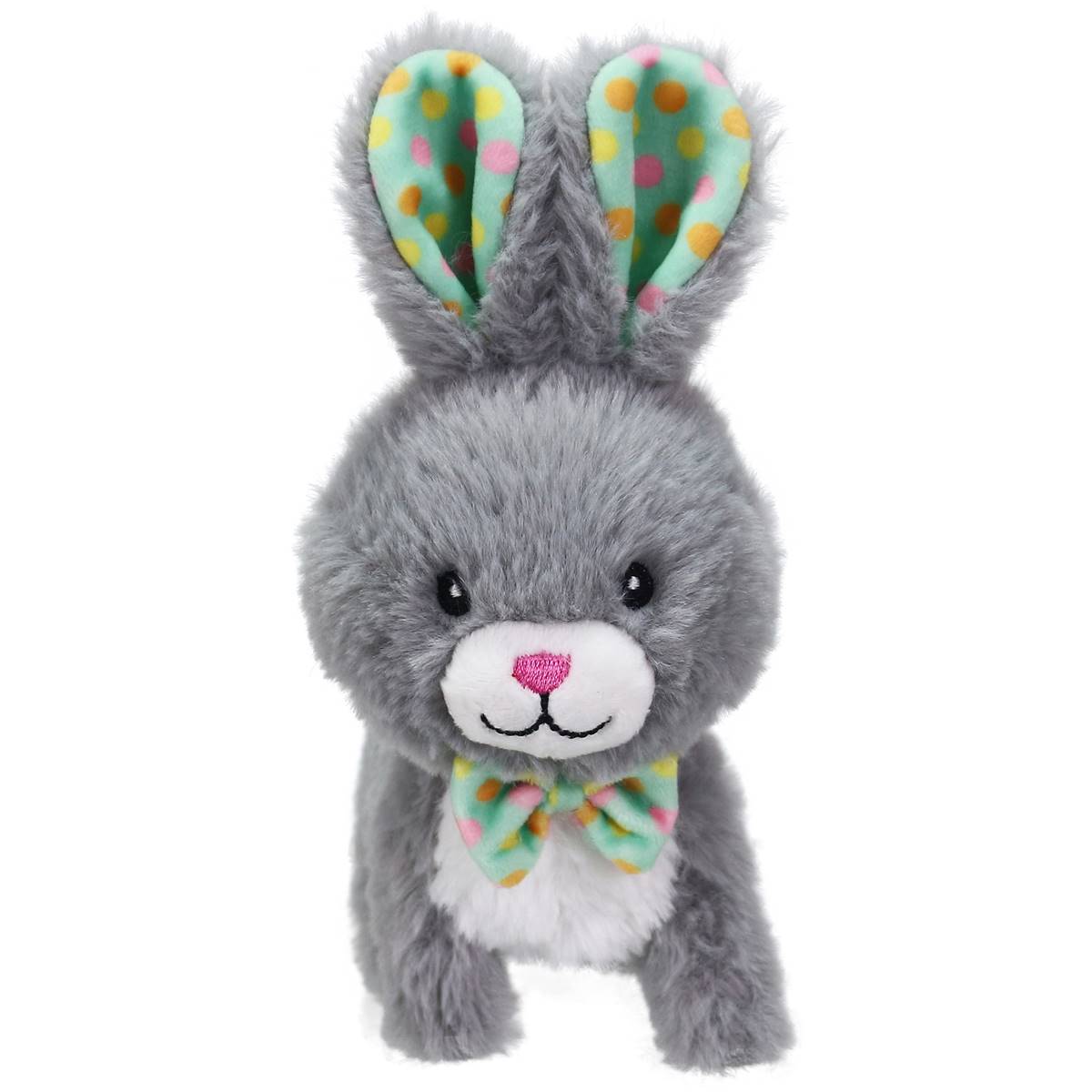Easter Easter Animated Walking Bunny Grey Bunny