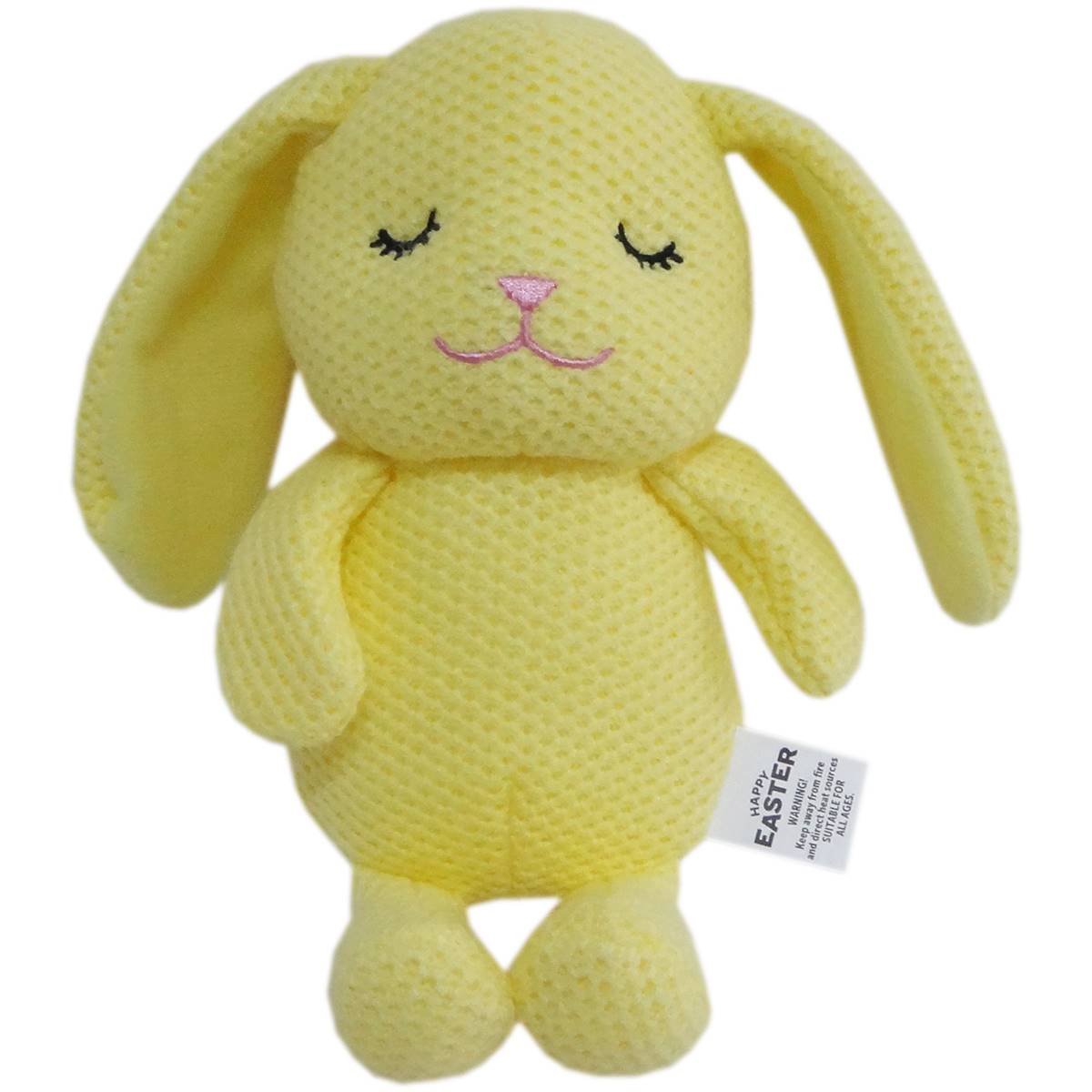 Easter Knitted Easter Bunny Yellow 