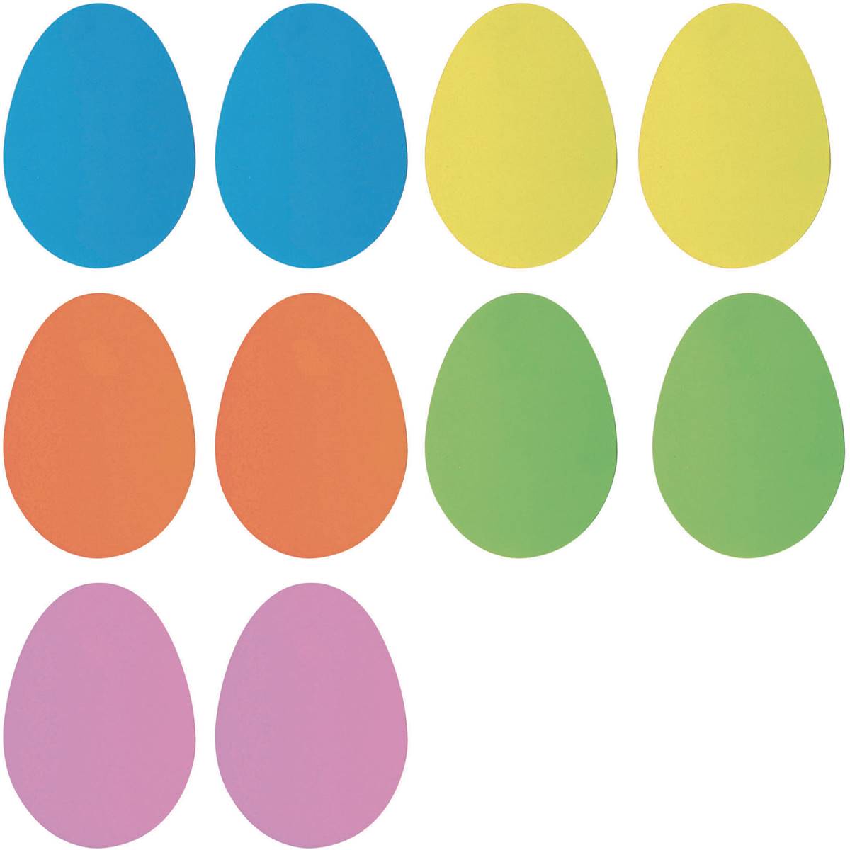 Easter Foam Eggs 10 Pack Woolworths