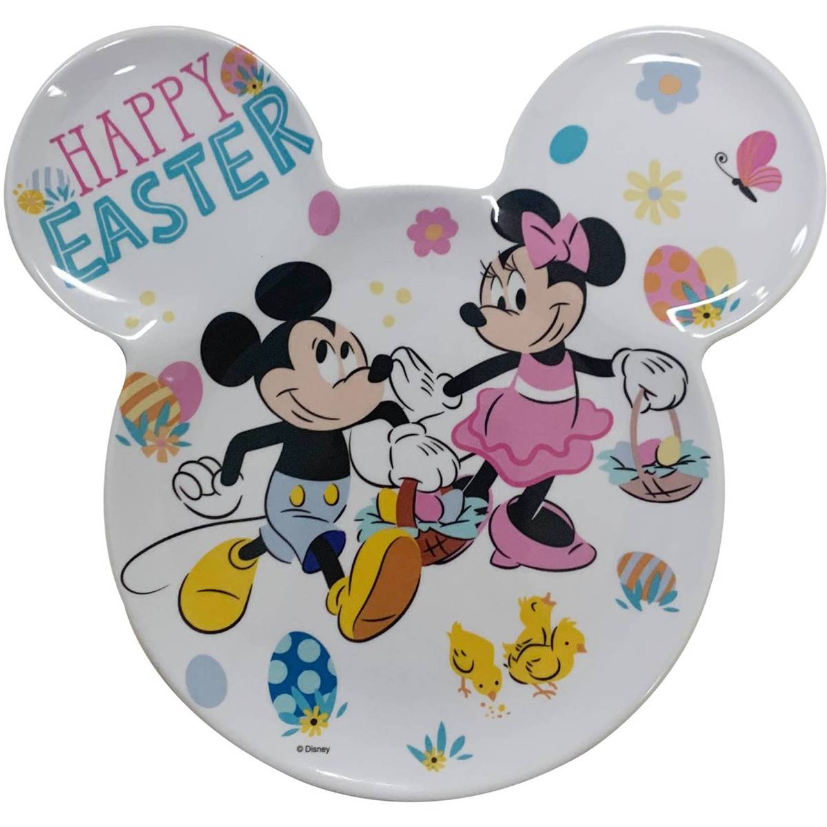Disney Happy Easter Shaped Plate Each Woolworths