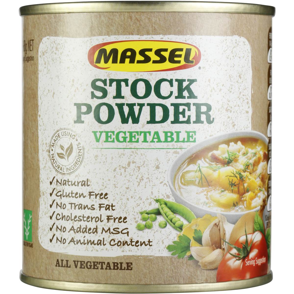 Massel Stock Powder Vegetable 168g Woolworths