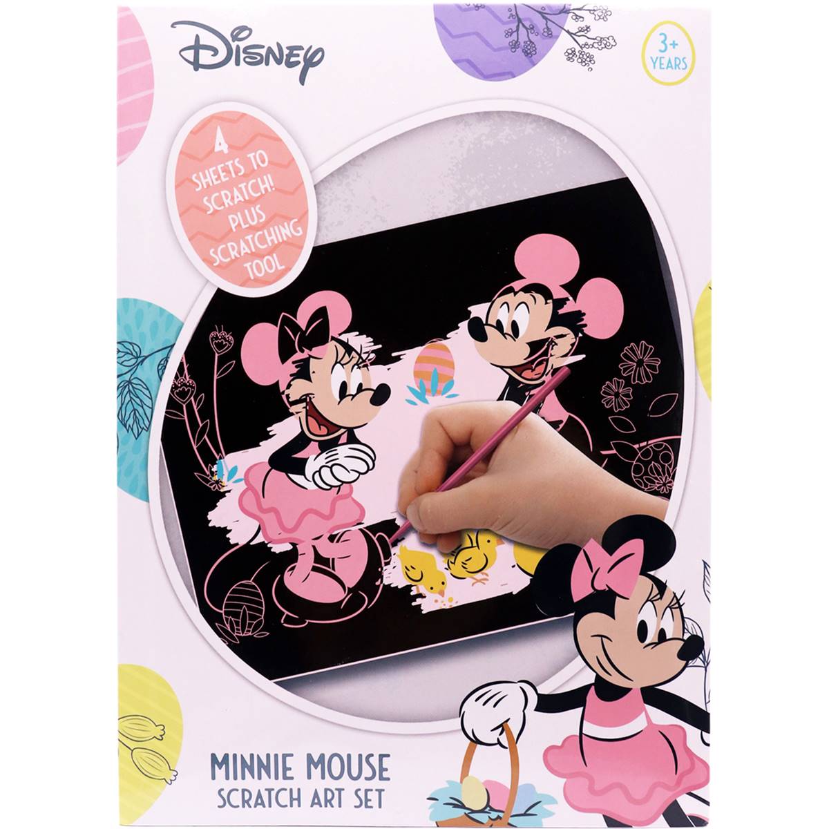 Disney Easter Scratch Art Minnie 