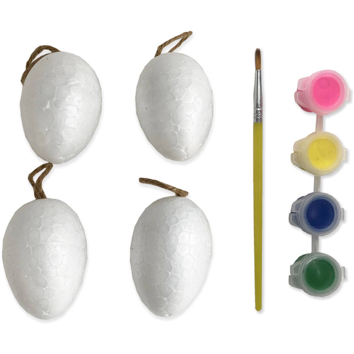 Easter Diy Egg Decorating Kit 4 Pack Woolworths