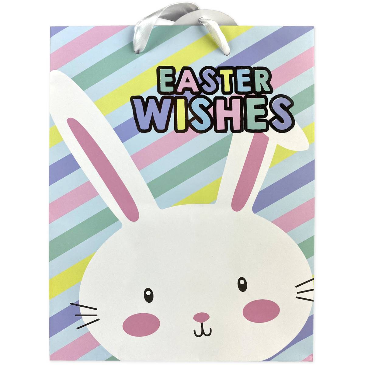 Easter Gift Bag Wishes Bunny Medium Each Woolworths