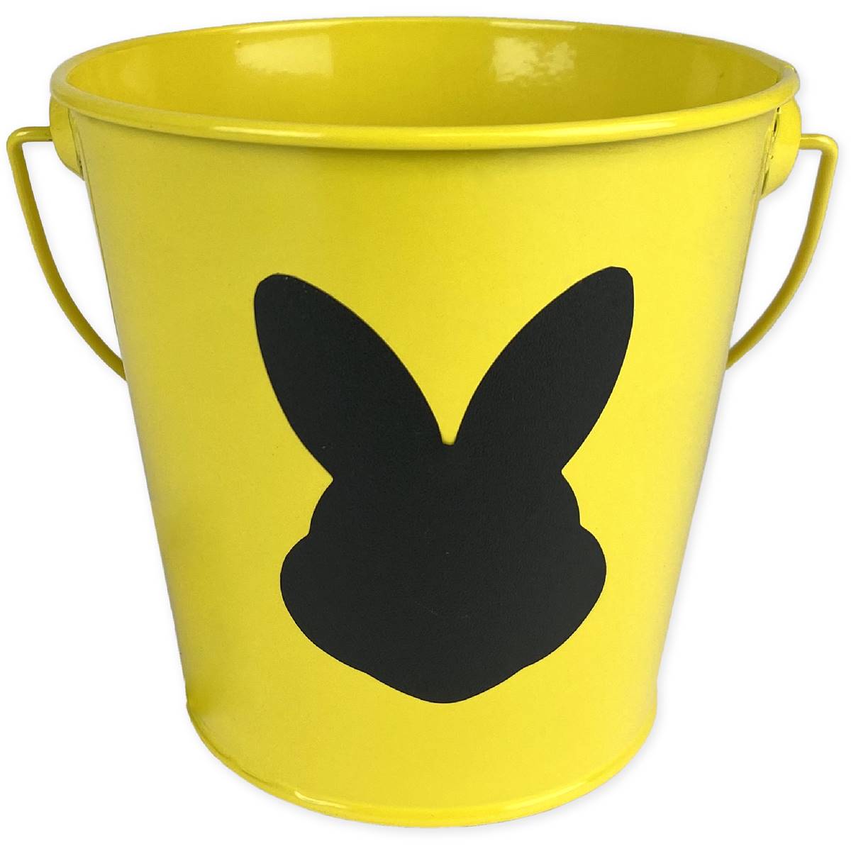 Easter Easter Metal Pail Yellow 
