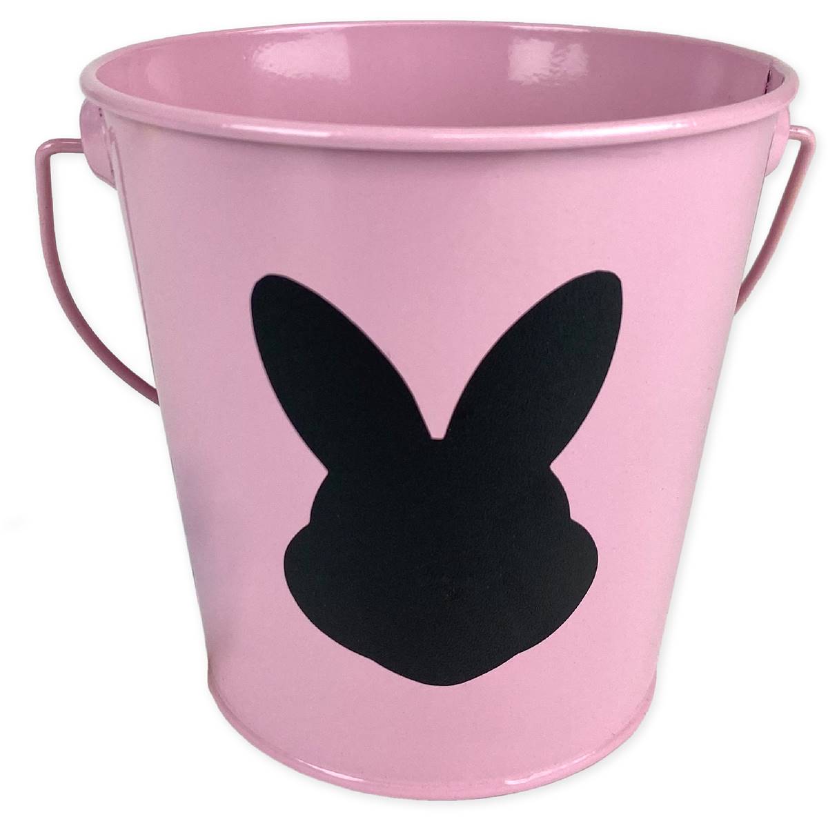 Easter Metal Pail Pink Each Woolworths