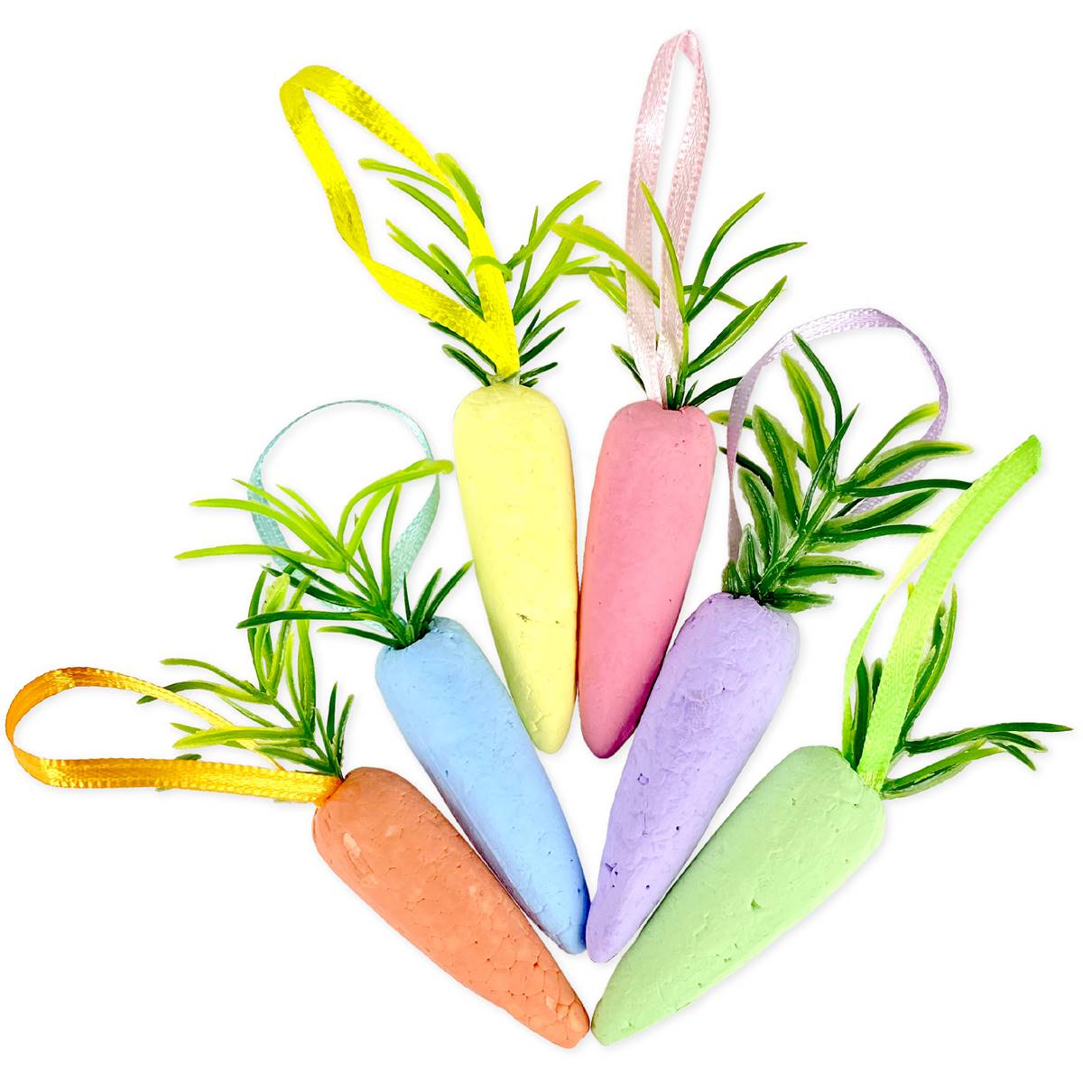 Easter Mini Carrots Multi Coloured 6 Pack Woolworths