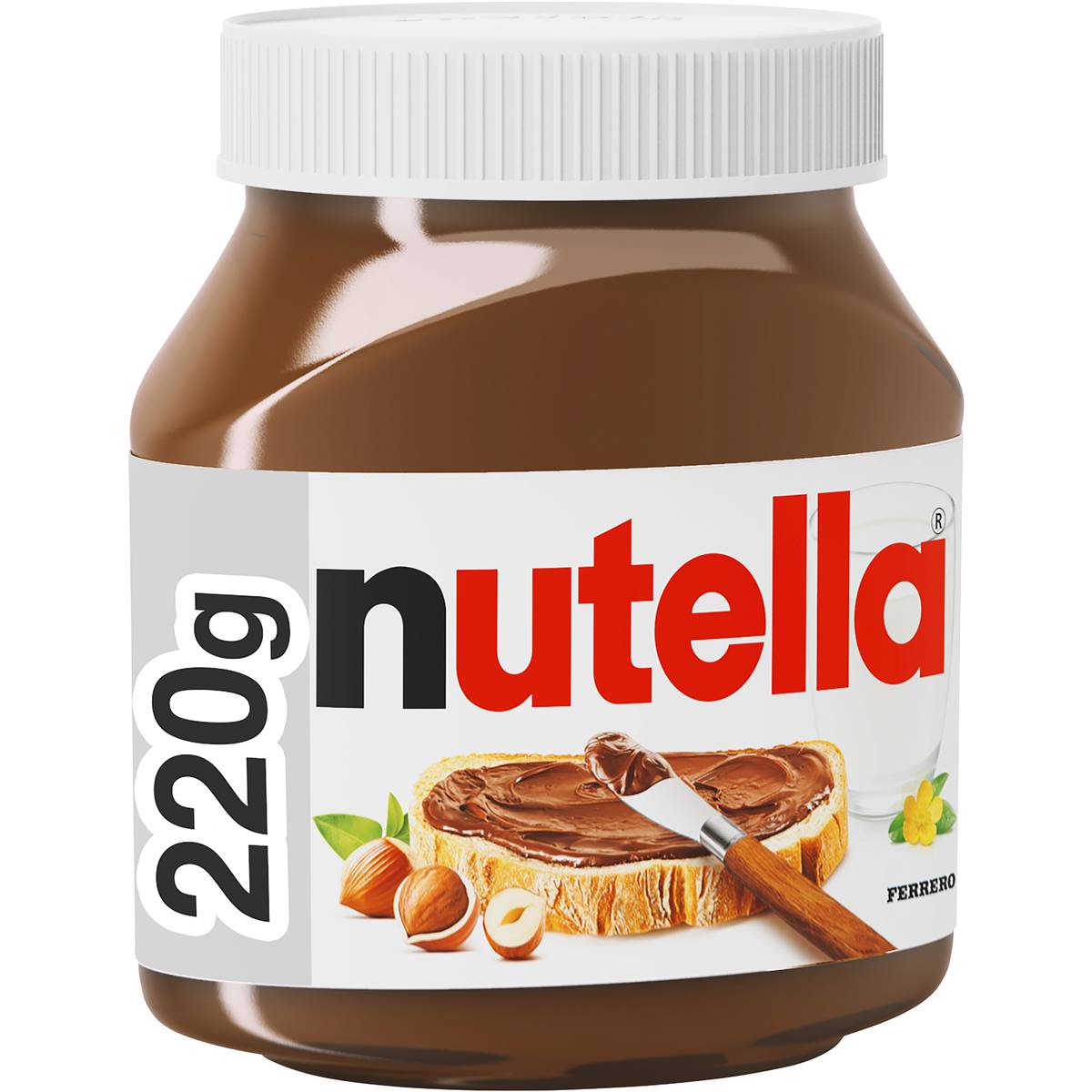 Nutella Hazelnut Chocolate Spread 220g Woolworths
