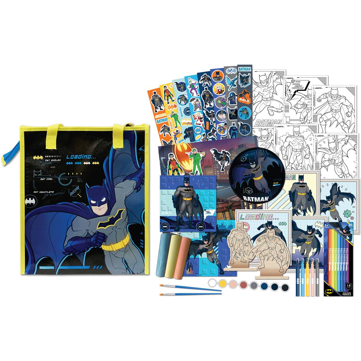 Batman Batman Deluxe Activity Bag Each | Woolworths