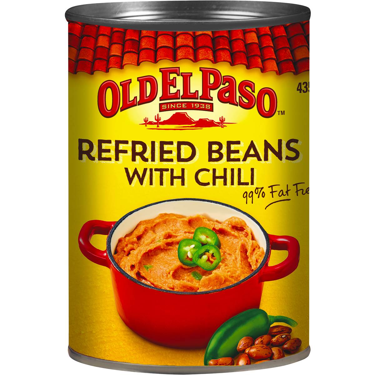 Old El Paso Refried Beans With Chilli 435g | Woolworths