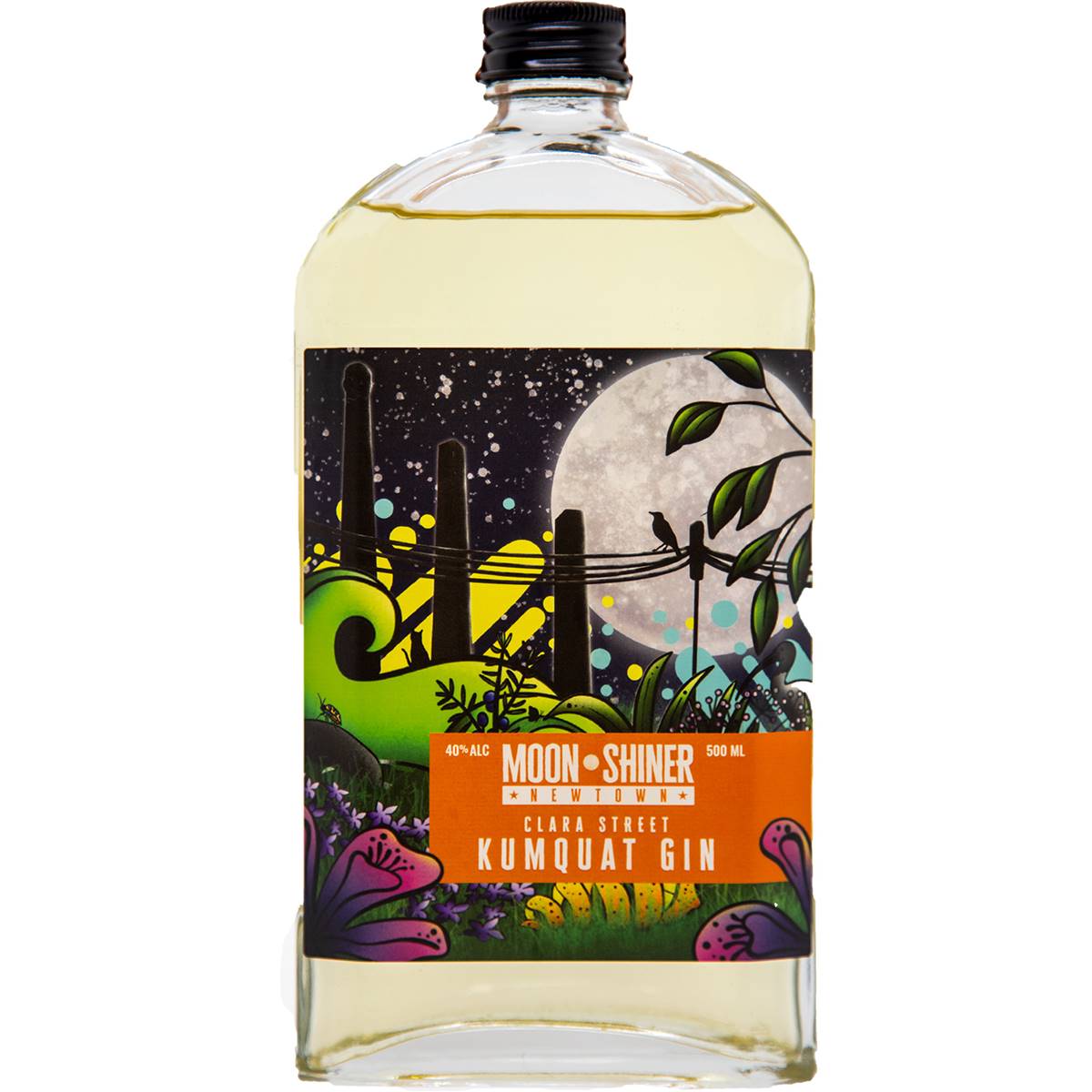 Moonshiner Clara Street Kumquat Gin 500ml Woolworths