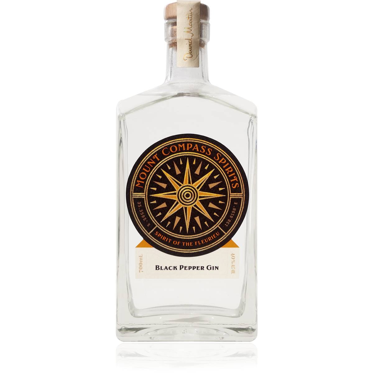 Mount Compass Black Pepper Gin 700ml Woolworths