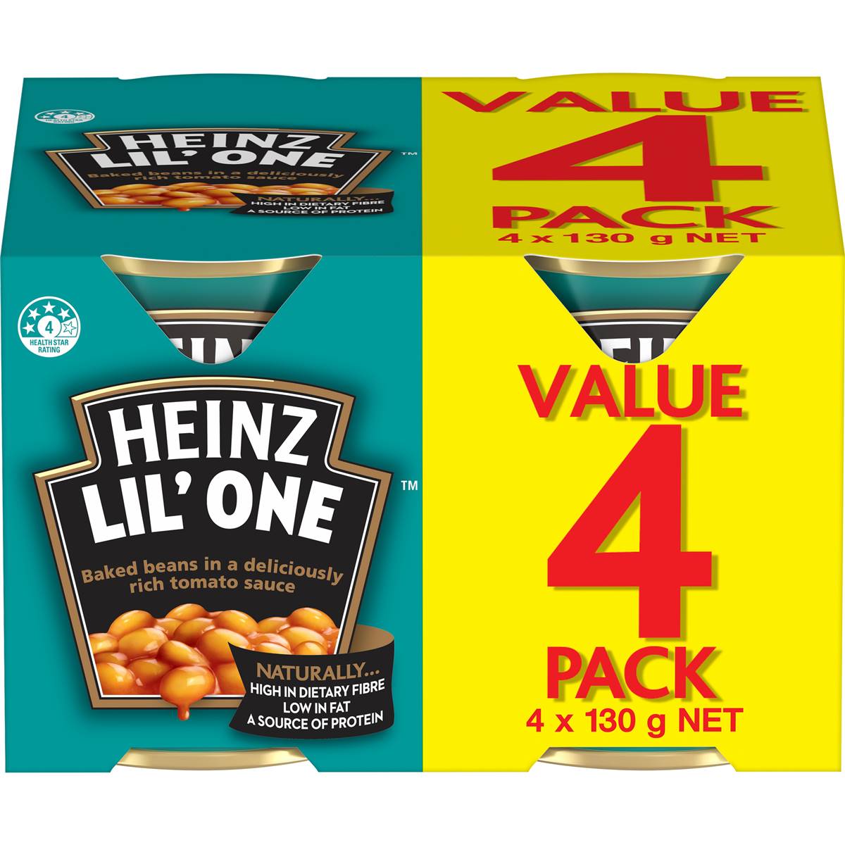 Heinz Beanz Baked Beans In Tomato Sauce Multipack