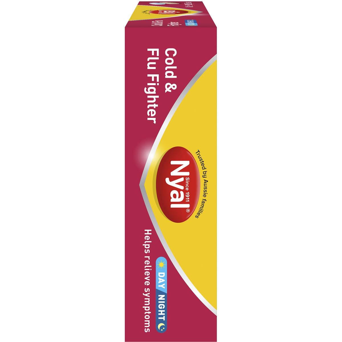 Nyal Cold & Flu Fighter Day & Night Tablets 24 Pack Woolworths