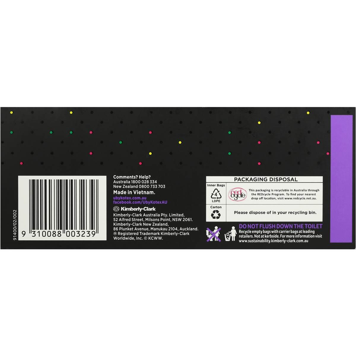 U By Kotex Protect Liners 30 Pack Woolworths