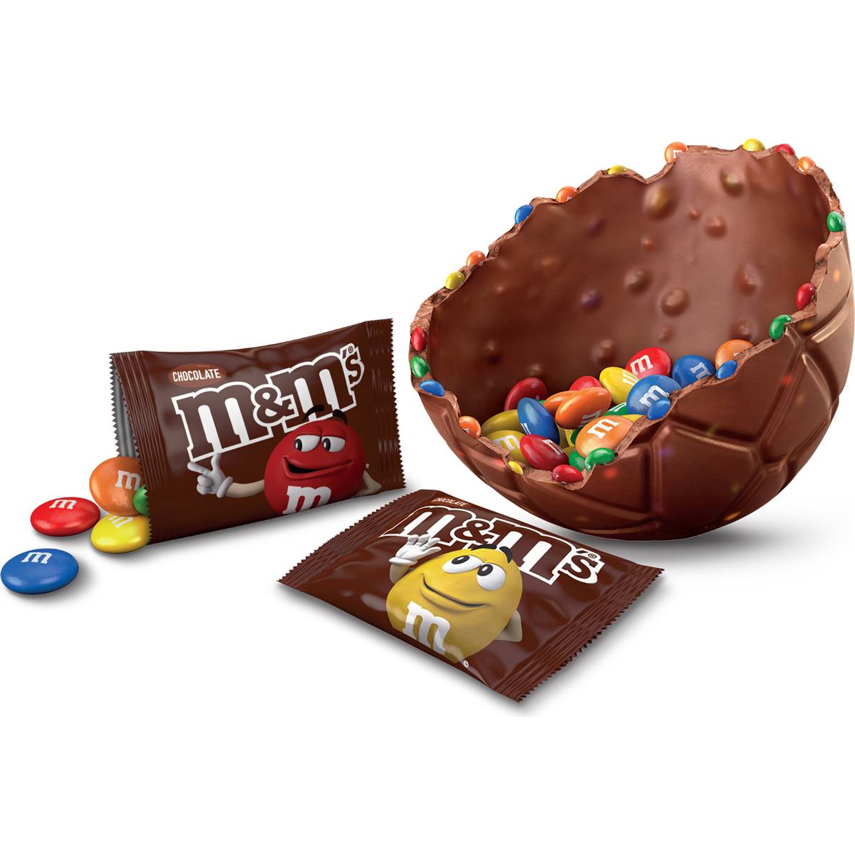 M&m's Milk Chocolate Easter Egg 165g Woolworths