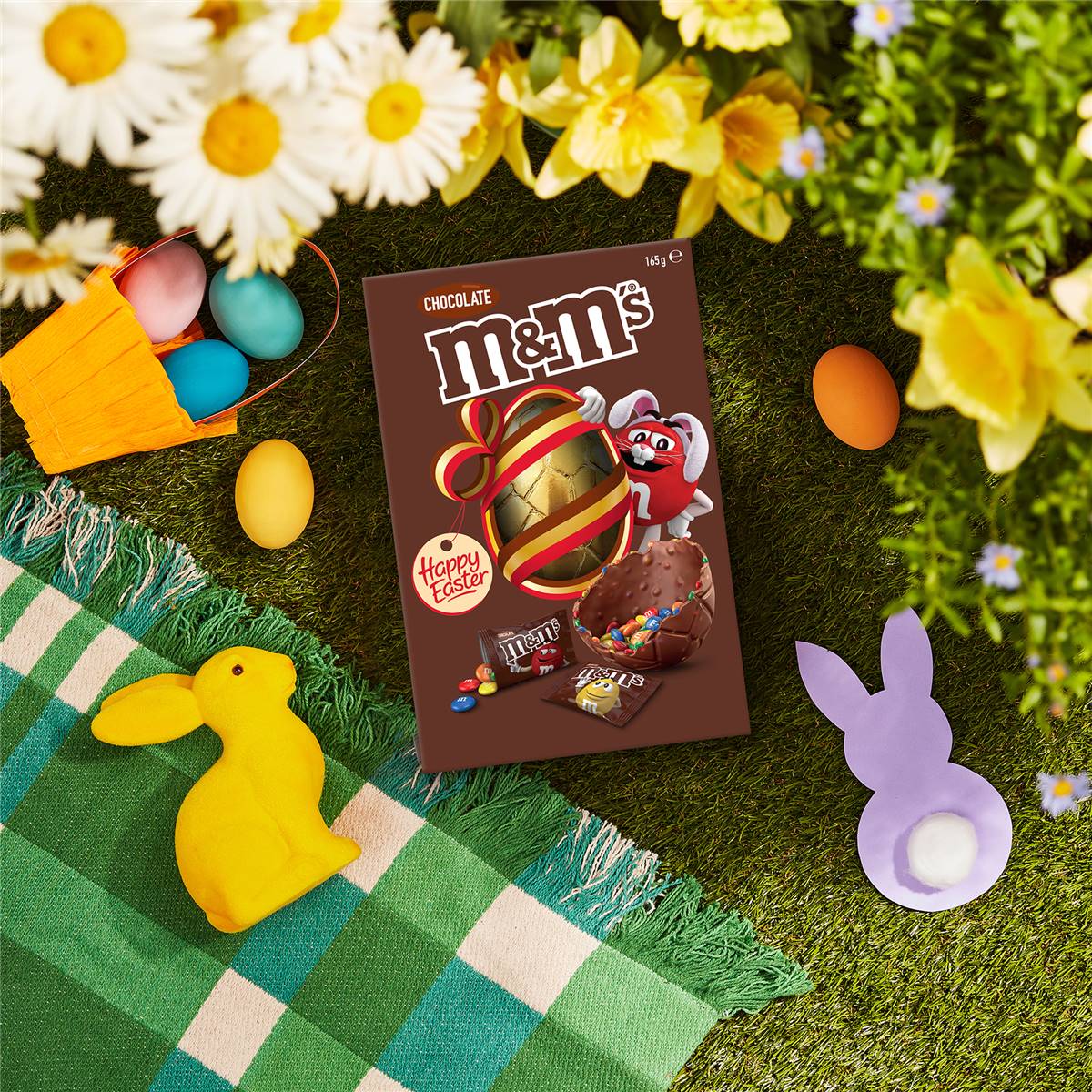 M&m's Milk Chocolate Easter Egg 165g Woolworths