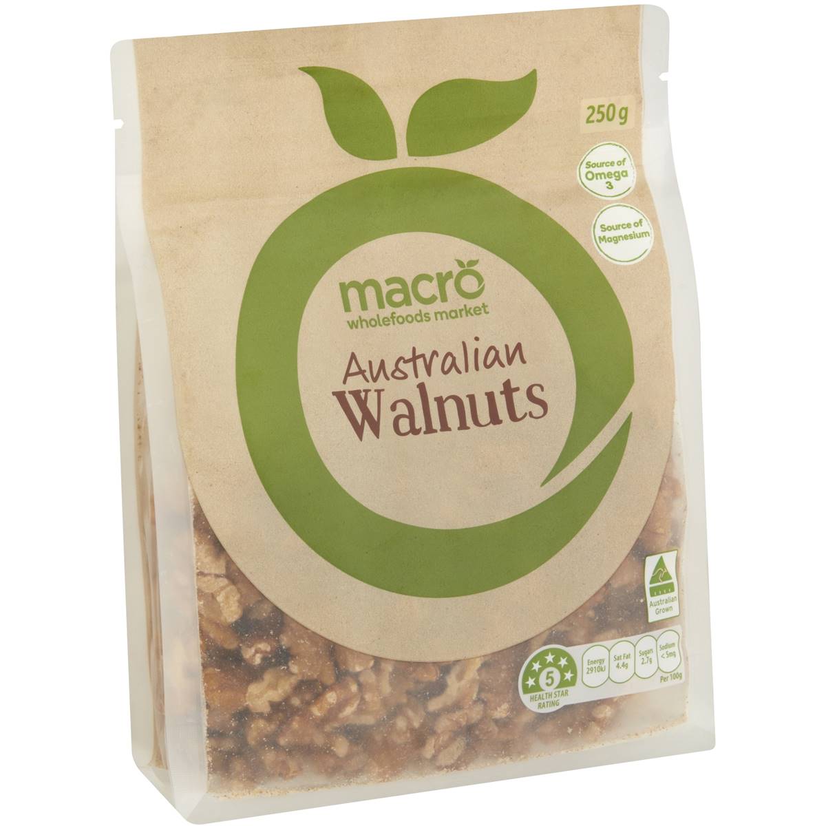 Macro Australian Walnuts 250g | Woolworths