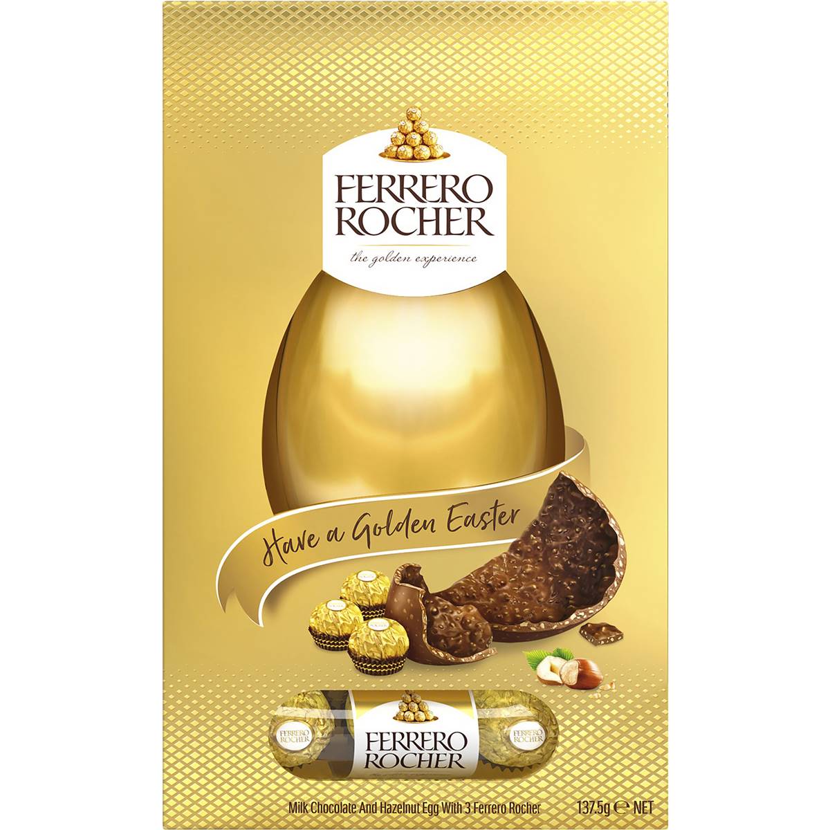 Ferrero Rocher Boxed Easter Egg 137.5g | Woolworths