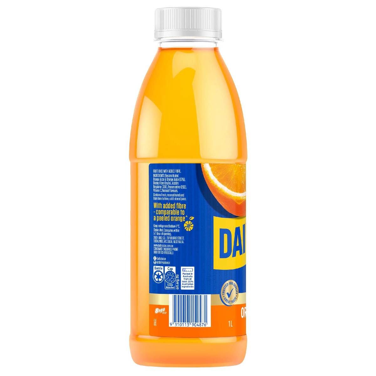 Daily Juice Orange & Fibre 1l Woolworths