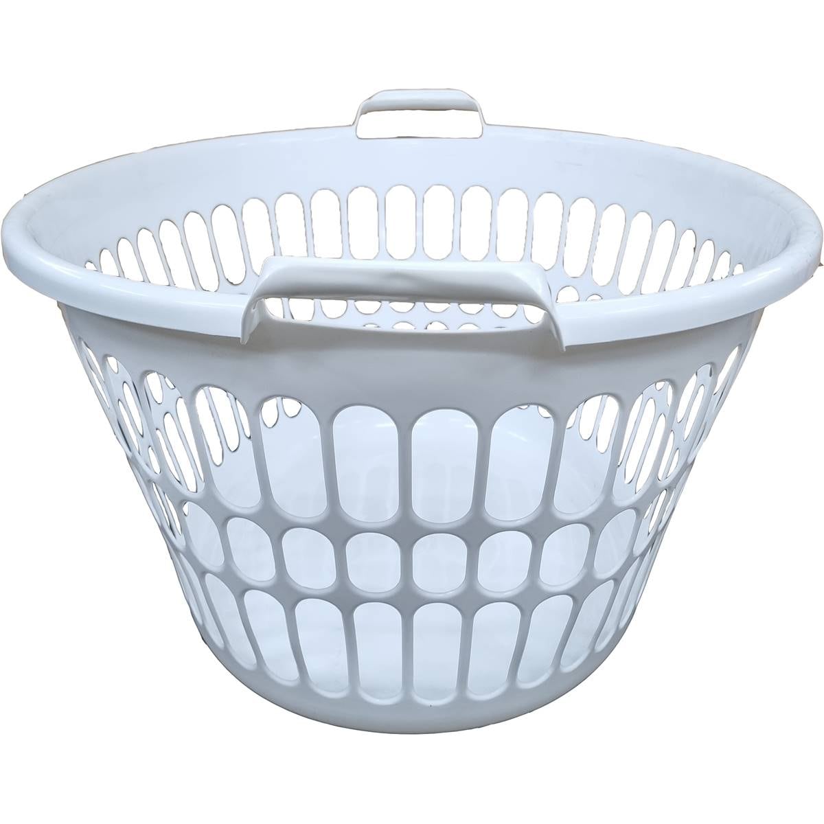Woolworths Essentials Laundry Basket Each Woolworths