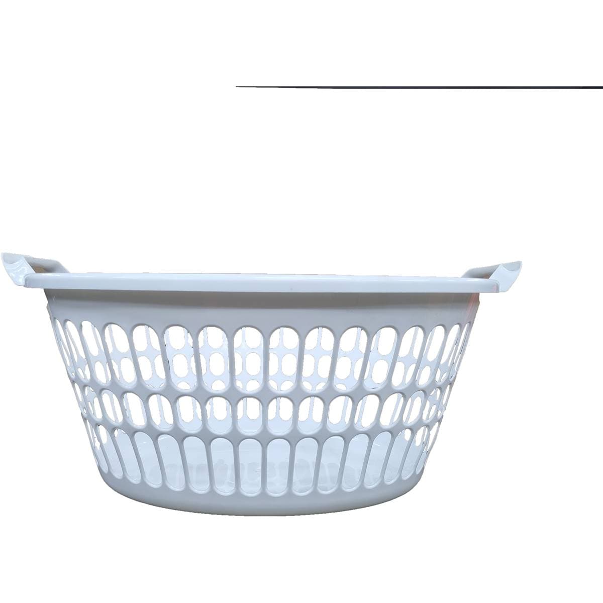 Woolworths Essentials Laundry Basket Each Woolworths