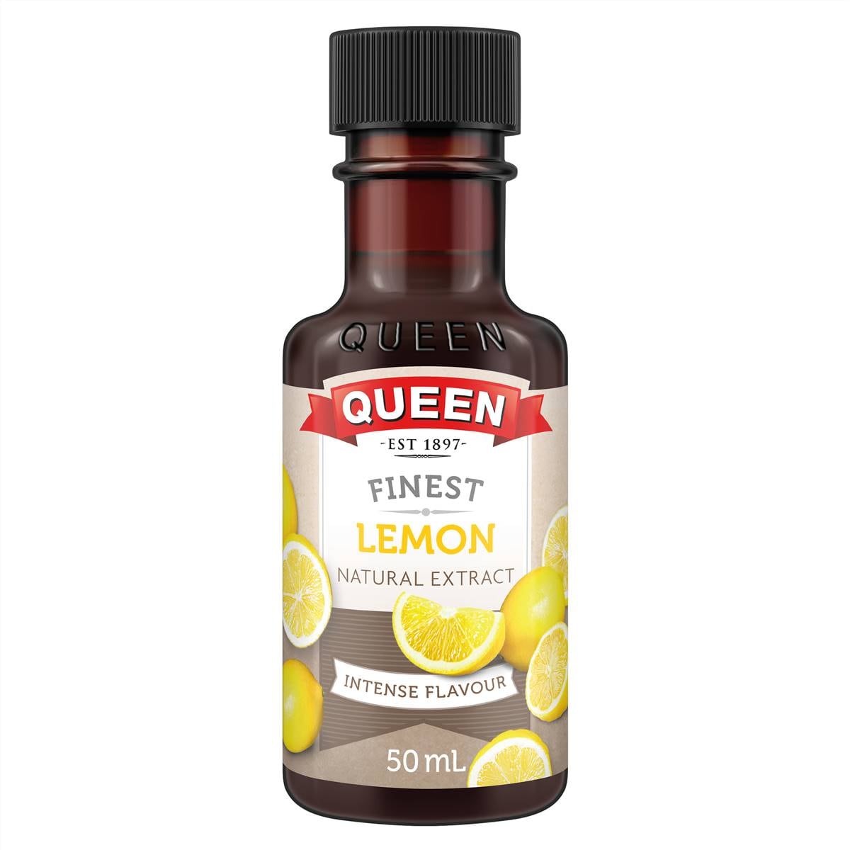 Queen Finest Lemon Natural Extract Intense Flavour 50ml Woolworths