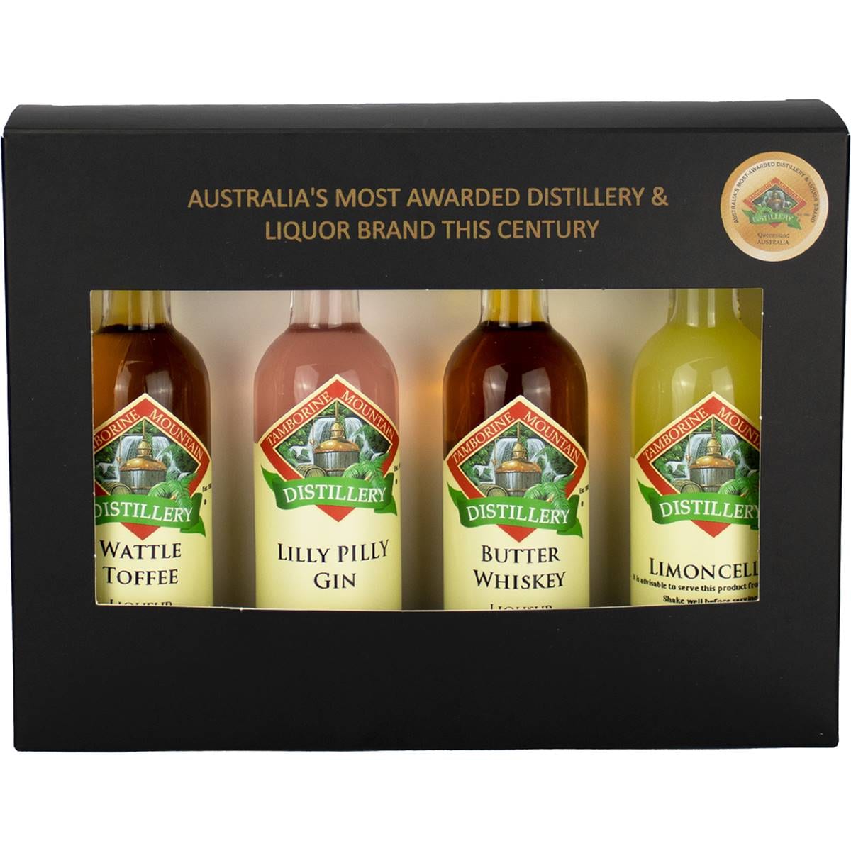 Tamborine Mountain Distillery Christmas Tasting Pack 55ml X4 Pack