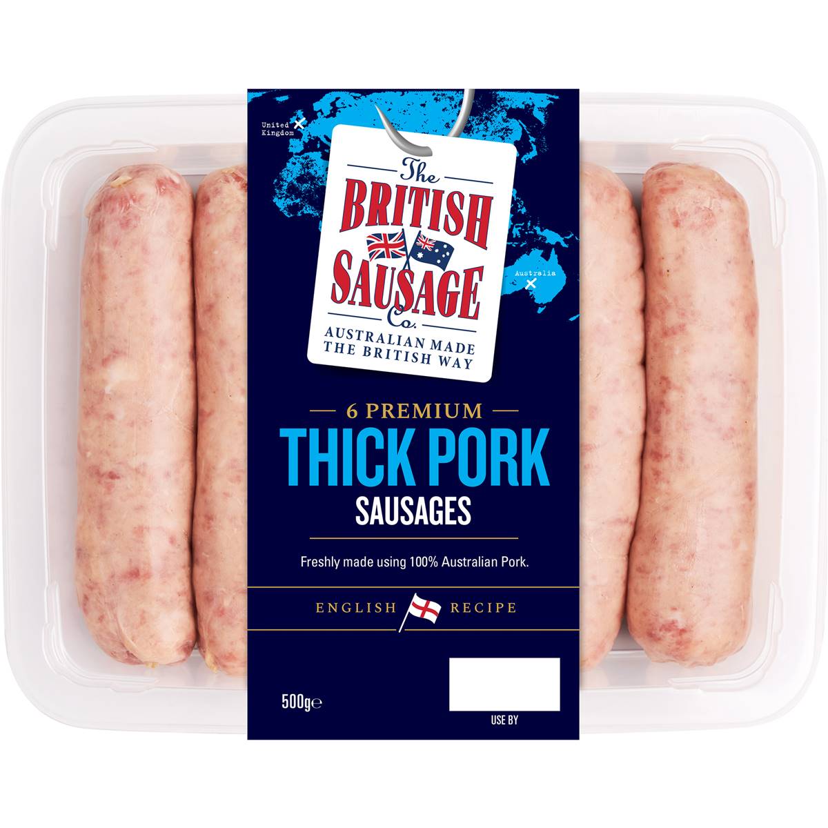 The British Sausage Co British Thick Pork Sausage 