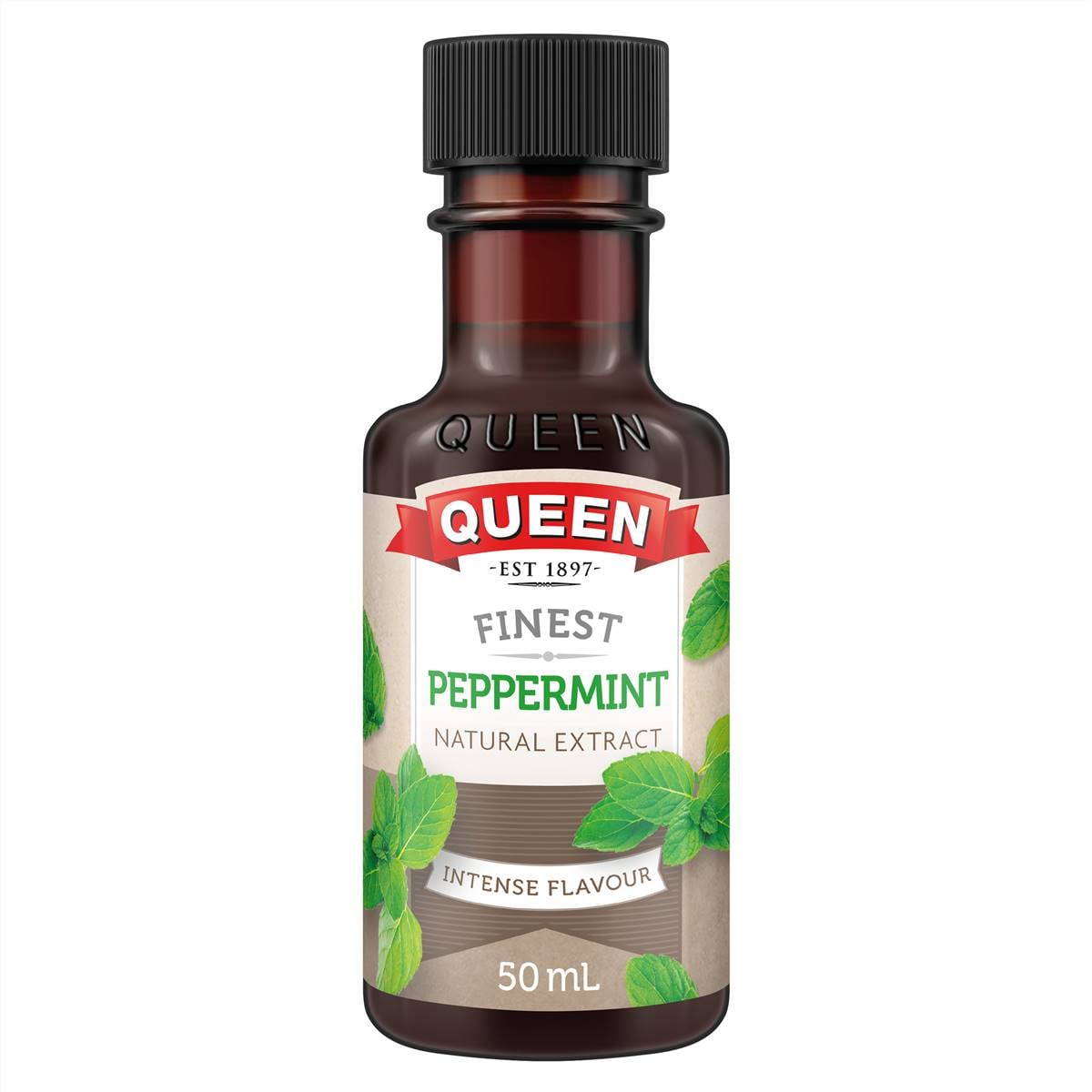 Queen Finest Peppermint Natural Extract Intense Flavour 50ml Woolworths