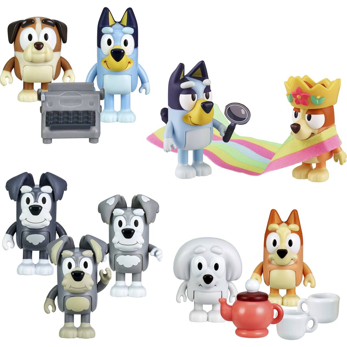Bluey Figurines Assorted 2 Pack Woolworths