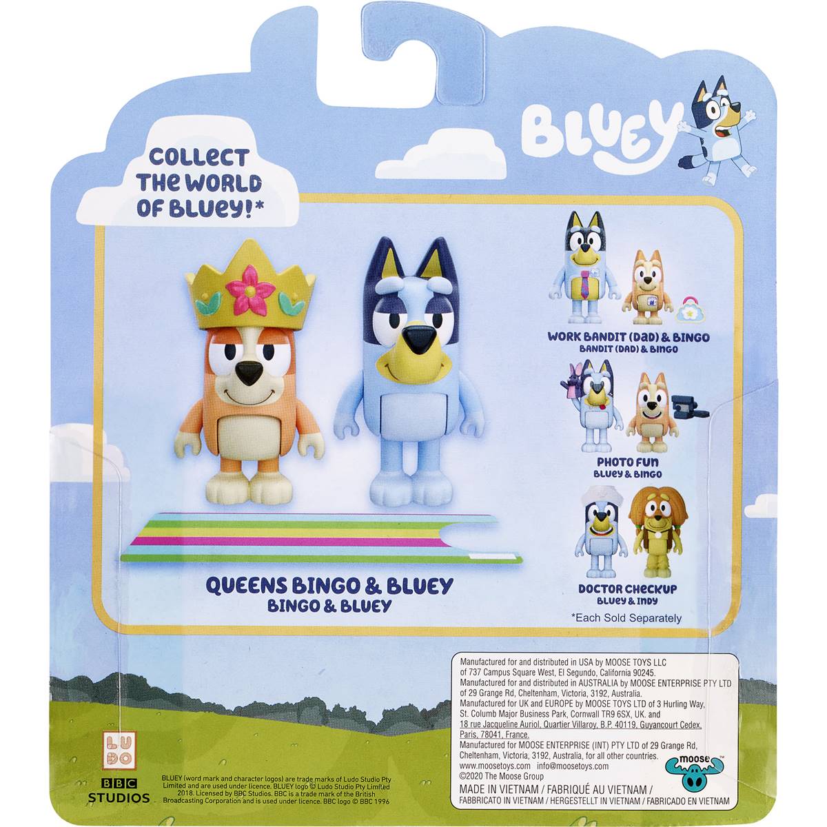 Bluey Figurines Assorted 2 Pack Woolworths