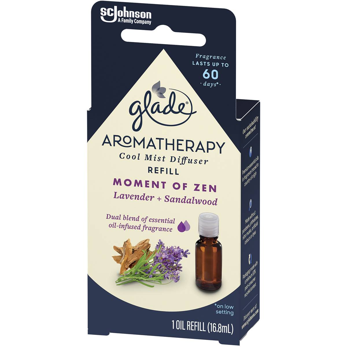 Glade Aromatherapy Mist Diffuser Refill Lavender & Sandalwood 16.8ml