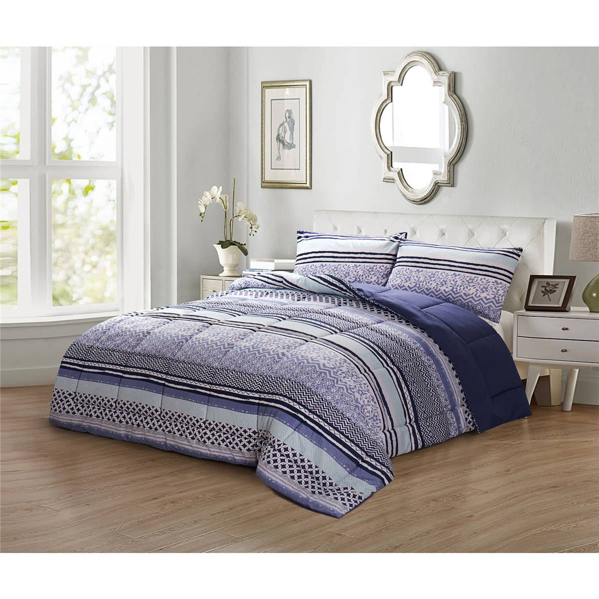 Inspire Comforter Set Queen Size Assorted Each Woolworths