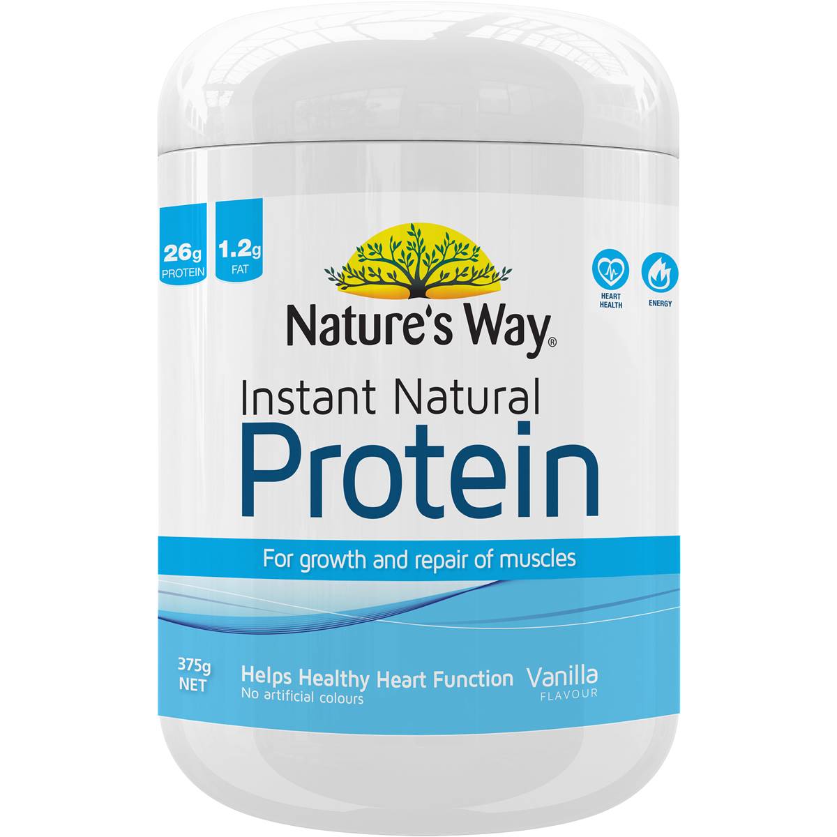 Natures Way Protein Powder Vanilla 375g Woolworths